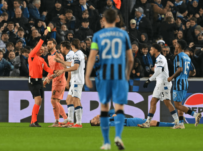 Atalanta Brujas penal Hien Nilsson Champions League Gasperini