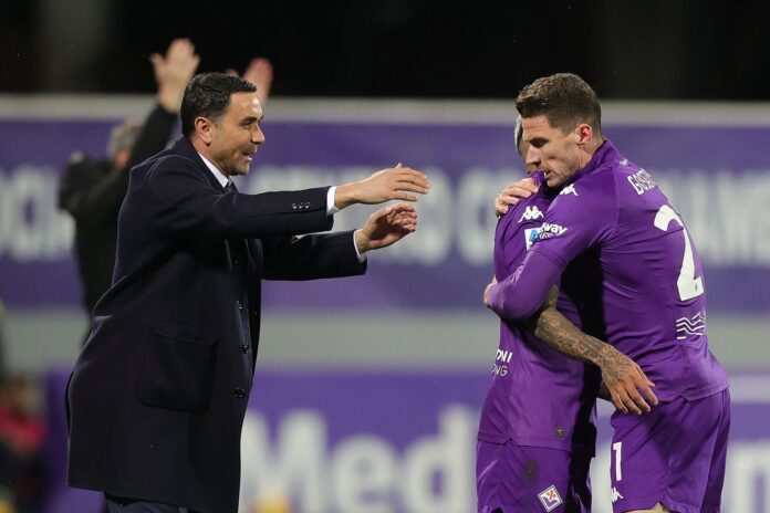 Fiorentina Lecce Gosens Serie A Fecha 27 Palladino