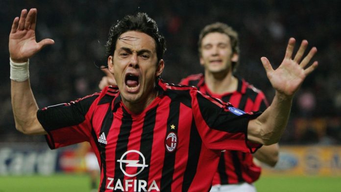 Champions League goleadores italianos Inzaghi Del Piero