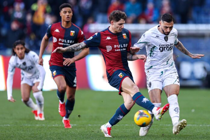 Genoa Empoli Serie A Vasquez Grassi